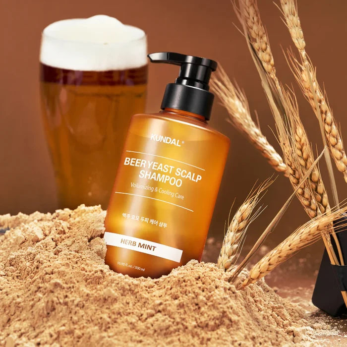 [Kundal] Beer Yeast Scalp Shampoo (Herb Mint)