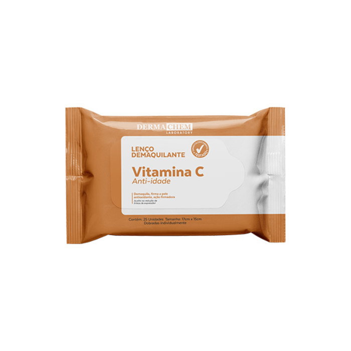 Lenço Demaquilante Vitamina C Anti-idade
