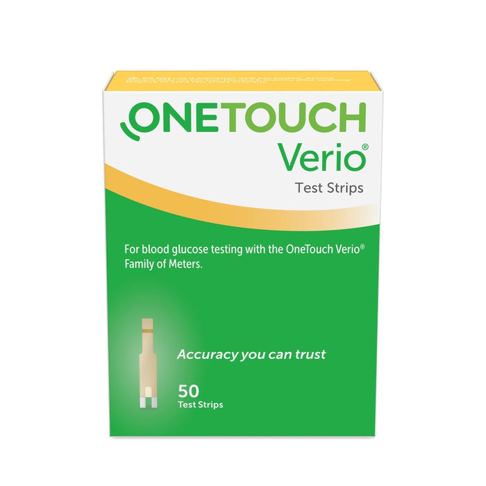 LifeScan OneTouch Verio Blood Glucose Test Strips - 022899-Box - LL Medico