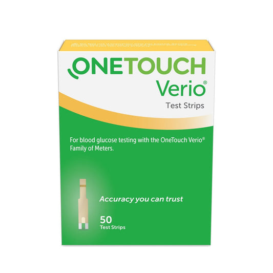 LifeScan OneTouch Verio Blood Glucose Test Strips - 022899-Box - LL Medico