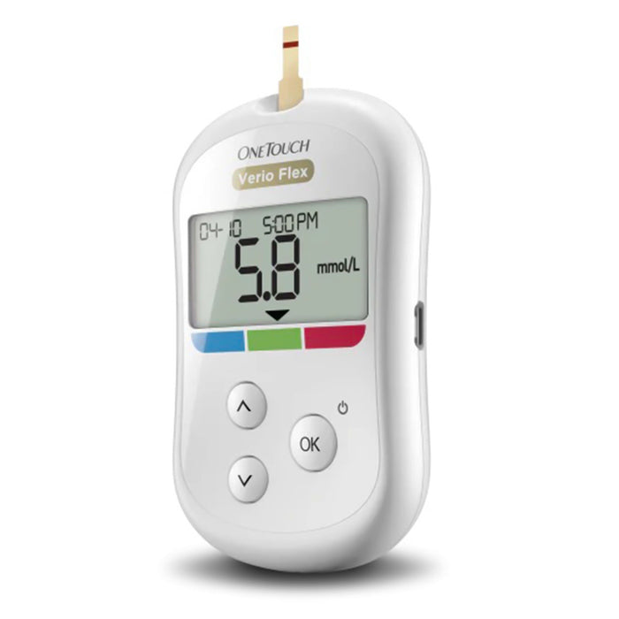 LifeScan OneTouch Verio Flex Blood Glucose Meter - 024044-Single - LL Medico