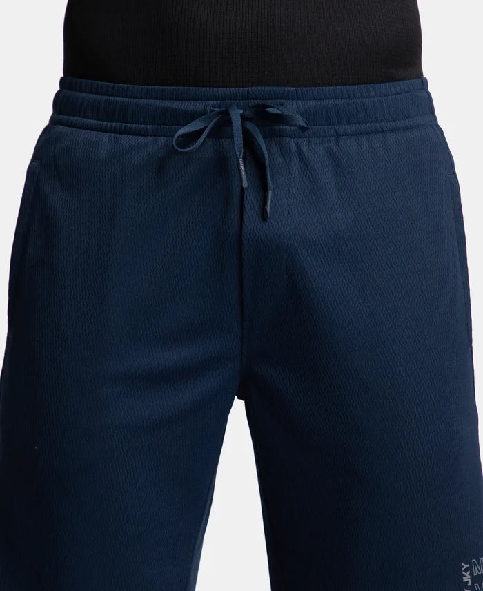 Lightweight and Breathable Microfiber Shorts with StayFresh Treatment - Navy