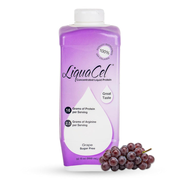 LiquaCel Concentrated Liquid Protein Supplement, Peach Mango, 32 oz - GH-87-Single - LL Medico