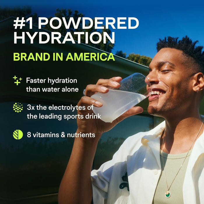 Liquid I.V. Hydration Multiplier Electrolyte Drink Mix, Tropical Punch, 0.56 oz - LVM-6021-Pack - LL Medico
