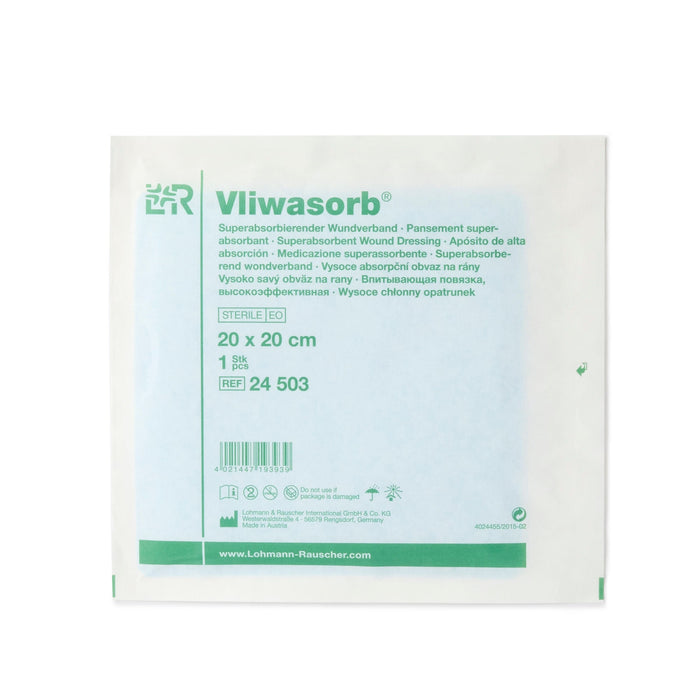 Lohmann & Rauscher Vliwasorb Super Absorbent Dressing, Square — 8" x 8"