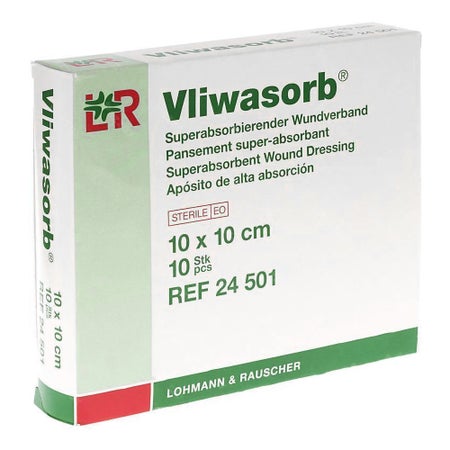 Lohmann & Rauscher Vliwasorb Super Absorbent Dressing, Square - 24501 - LL Medico