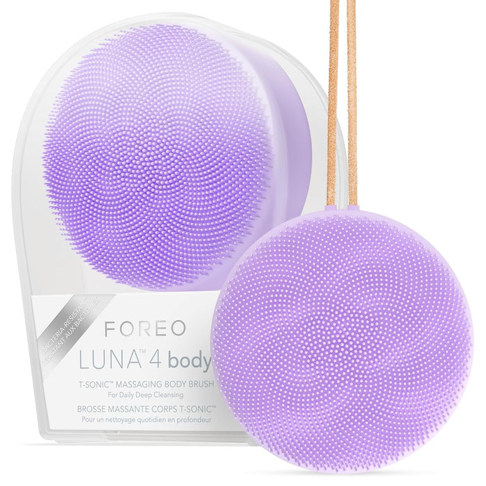 LUNA 4 body Massaging Body Brush, Lavender
