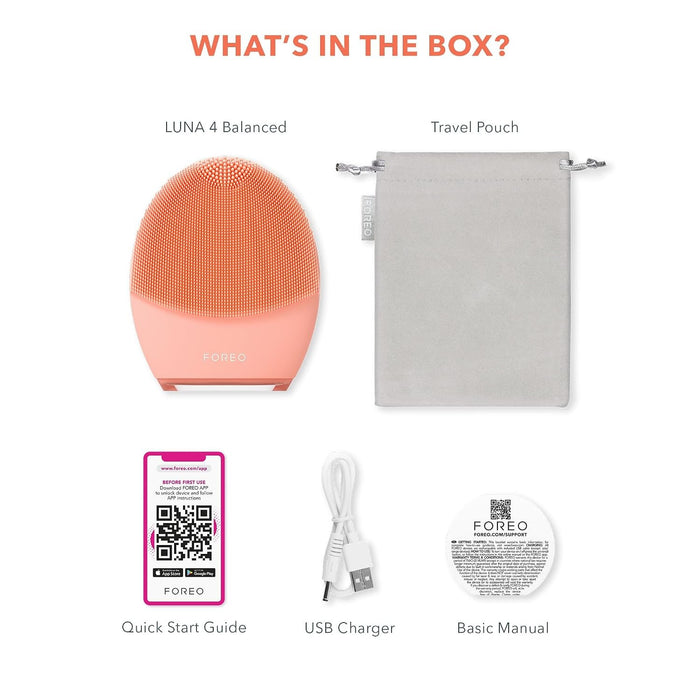 LUNA 4 Facial Cleansing Device for Balanced Skin