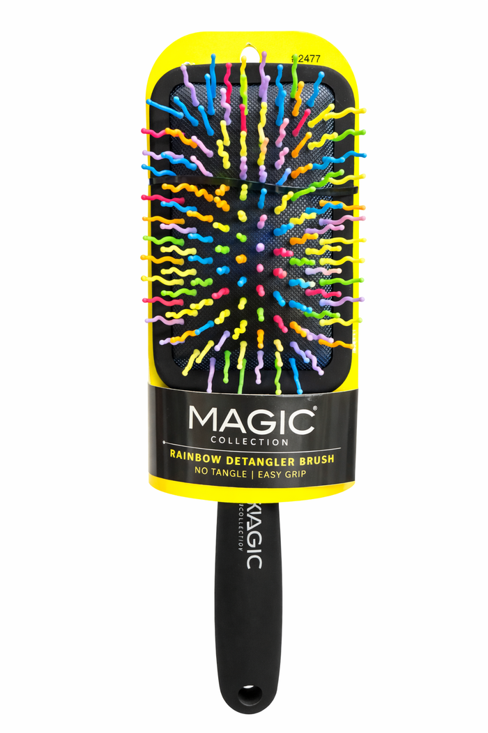 Magic Collection Rainbow Detangler Brush Square - 2477
