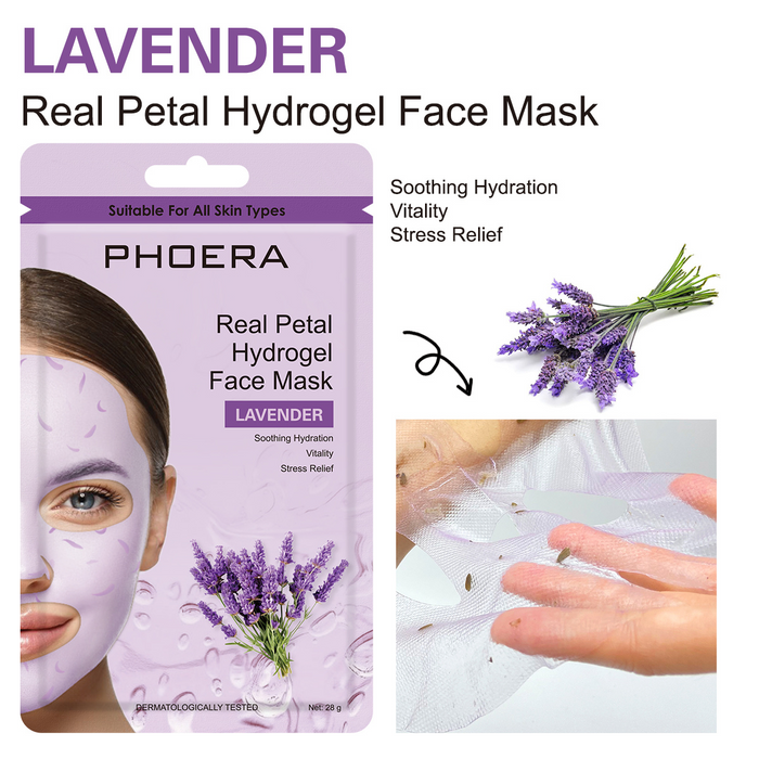 Máscara Facial de Hidrogel