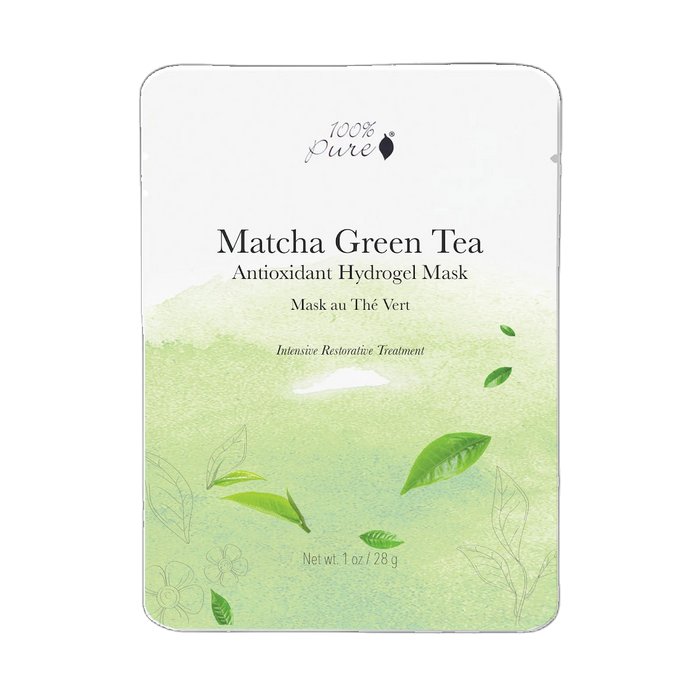 Matcha Green Tea Antioxidant Hydrogel Mask