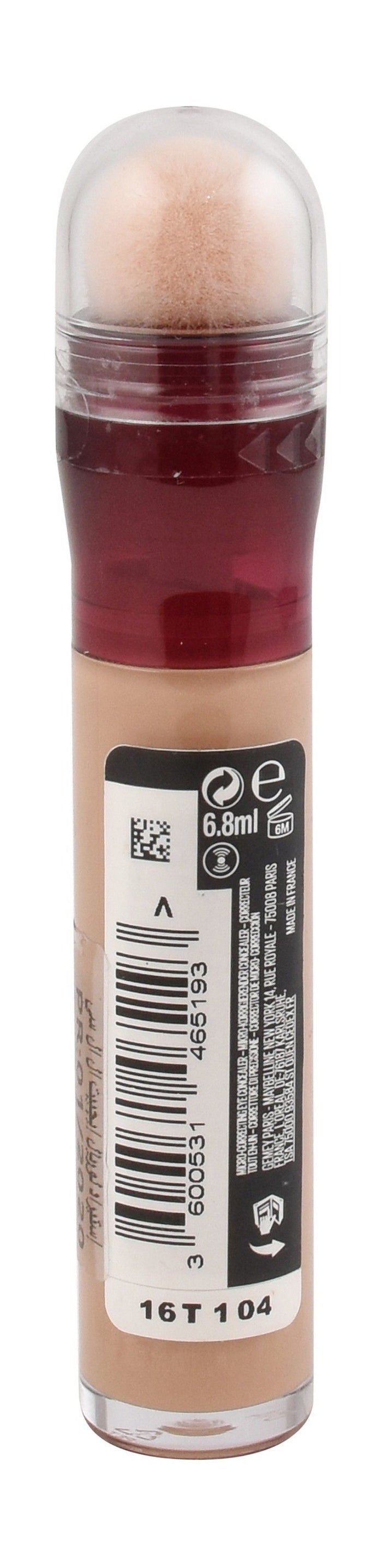 Maybelline Eraser Instant Anti-Aging Multi-Use Concealer with Sponge Buff 08, 6.8ml - Makkah Pharmacy