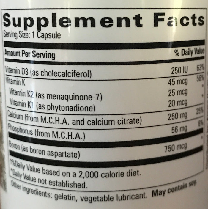 MCHC+K Supplements
