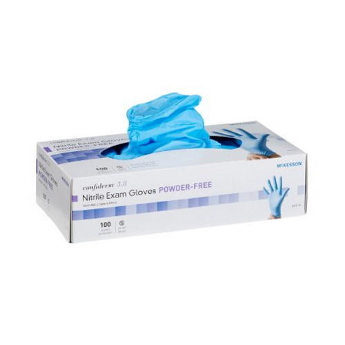 McKesson Confiderm 3.8 Nitrile Exam Gloves Powder Free - 14-684-Box - LL Medico
