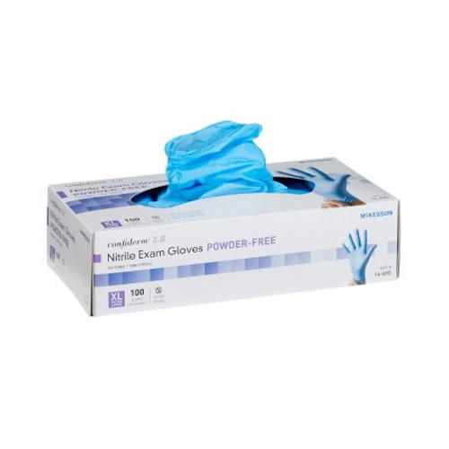 McKesson Confiderm 3.8 Nitrile Exam Gloves Powder Free - 14-684-Box - LL Medico