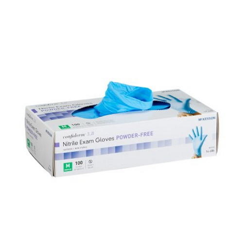 McKesson Confiderm 3.8 Nitrile Exam Gloves Powder Free - 14-684-Box - LL Medico