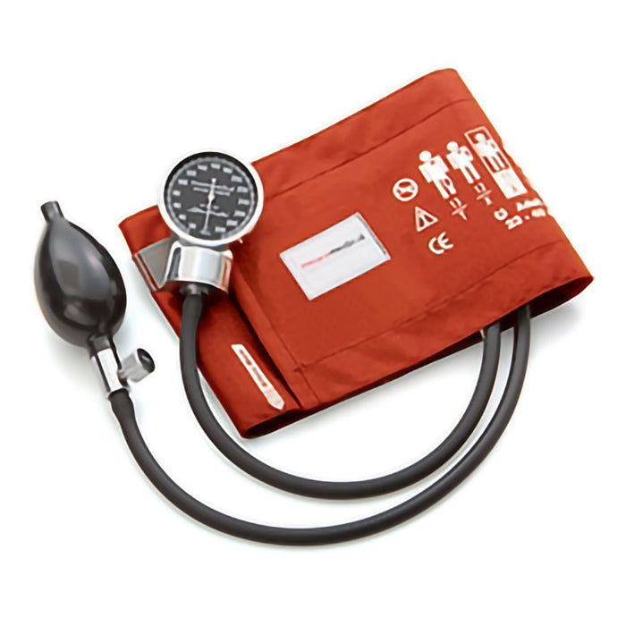 McKesson Deluxe Pocket Aneroid Sphygmomanometer, Adult - 720-11AORMM-Single - LL Medico