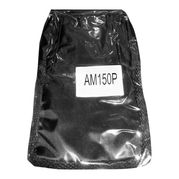 McKesson Feeding Pump Pouch, Black Nylon, 150 mL - AM150P-Single - LL Medico