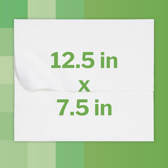 McKesson Flushable XL Wipes, Fresh Scent, 12.5" x 7.5"