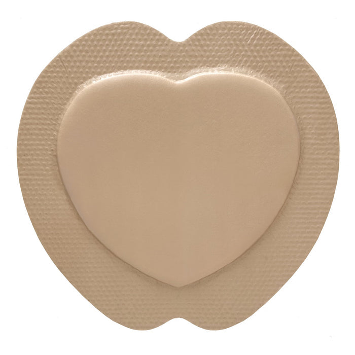 McKesson Hydrocellular Foam Dressing with Border Silicone Adhesive, Sacral