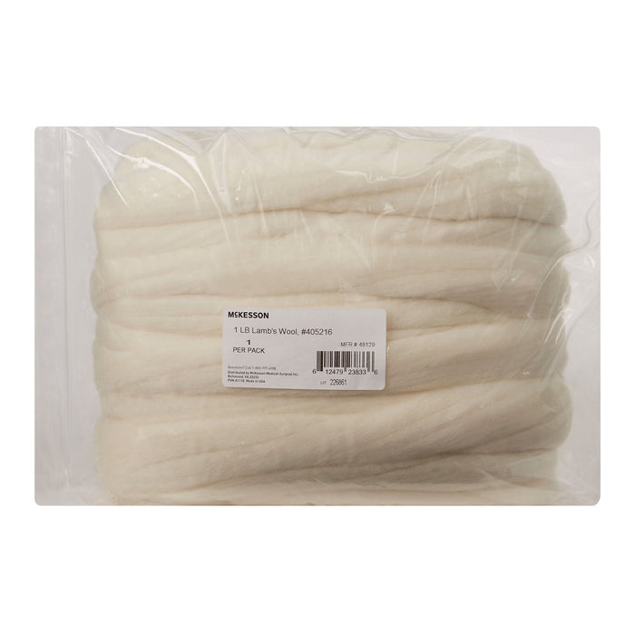 McKesson Lamb's Wool Padding, 1 lb - 48129-Single - LL Medico