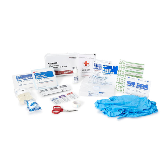 McKesson MooreBrand 10 Person First Aid Kit