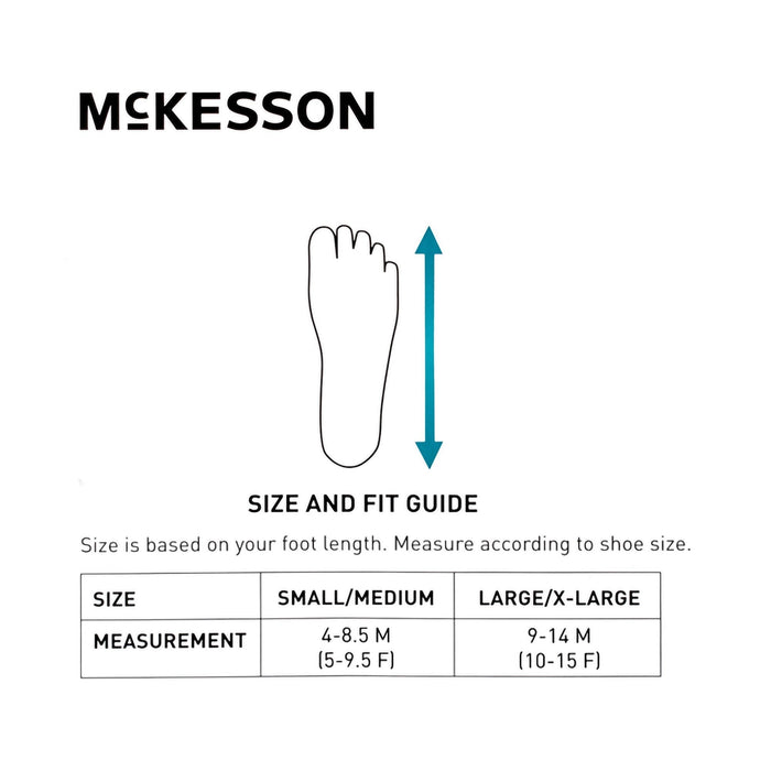 McKesson Night Splint Dorsal, Open Heel, Contact Closure Straps - 155-14040S-M-Single - LL Medico