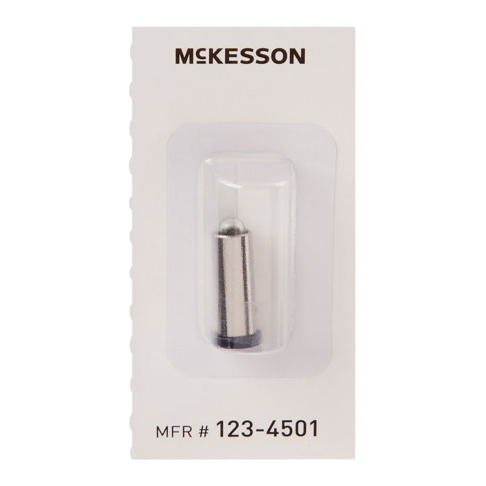 McKesson Ophthalmoscope Replacement Bulb, Halogen, 3.5 Volt, 2.5 Watt, Fits 03000 Series - 123-4501-Single - LL Medico
