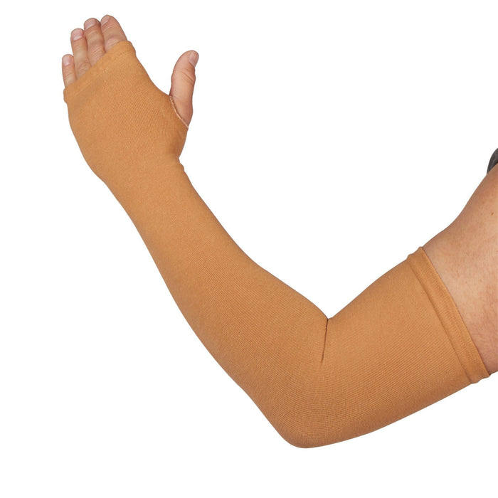 McKesson Protective Skin Sleeve, Arm/Wrist/Hand, Medium, Beige, 18" x 3" - 61-GL1000B-Pair - LL Medico