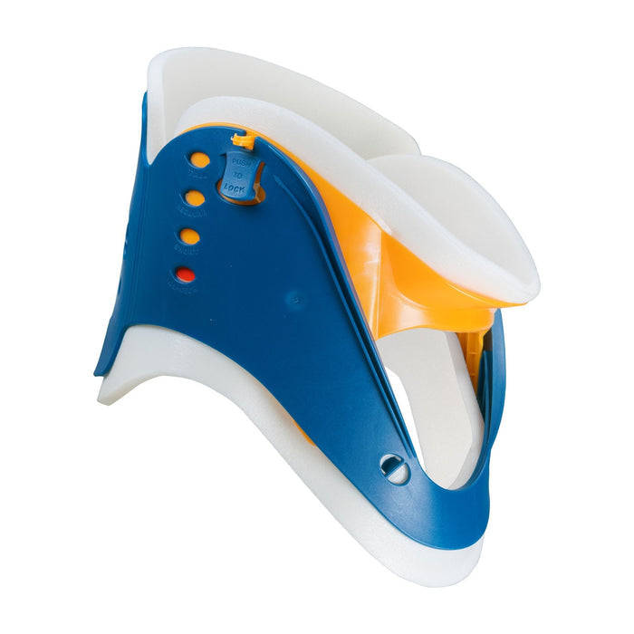 McKesson Rigid Cervical Collar One-Piece Trachea Opening, One Size Fits Most - 16-980010-Bag - LL Medico