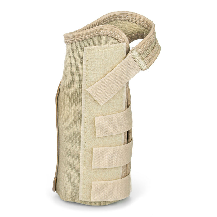 McKesson Wrist Brace, Low Profile, Contoured, Aluminum Support, Left Hand, Beige - 155-79-87082-Single - LL Medico