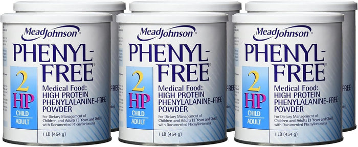 Mead Johnson Phenyl-Free 2 Medical Food Powder, Vanilla, 1 lb - 891301-Single - LL Medico