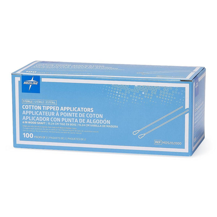 Medline Swabstick, 100 Packs per Box