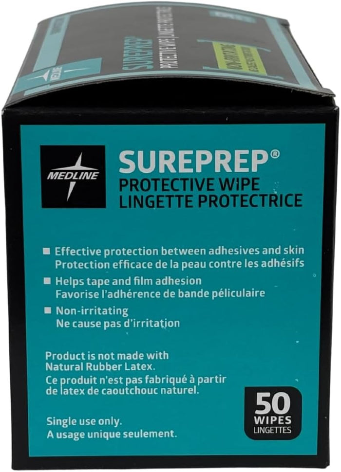 Medline SurePrep Skin Barrier Wipes