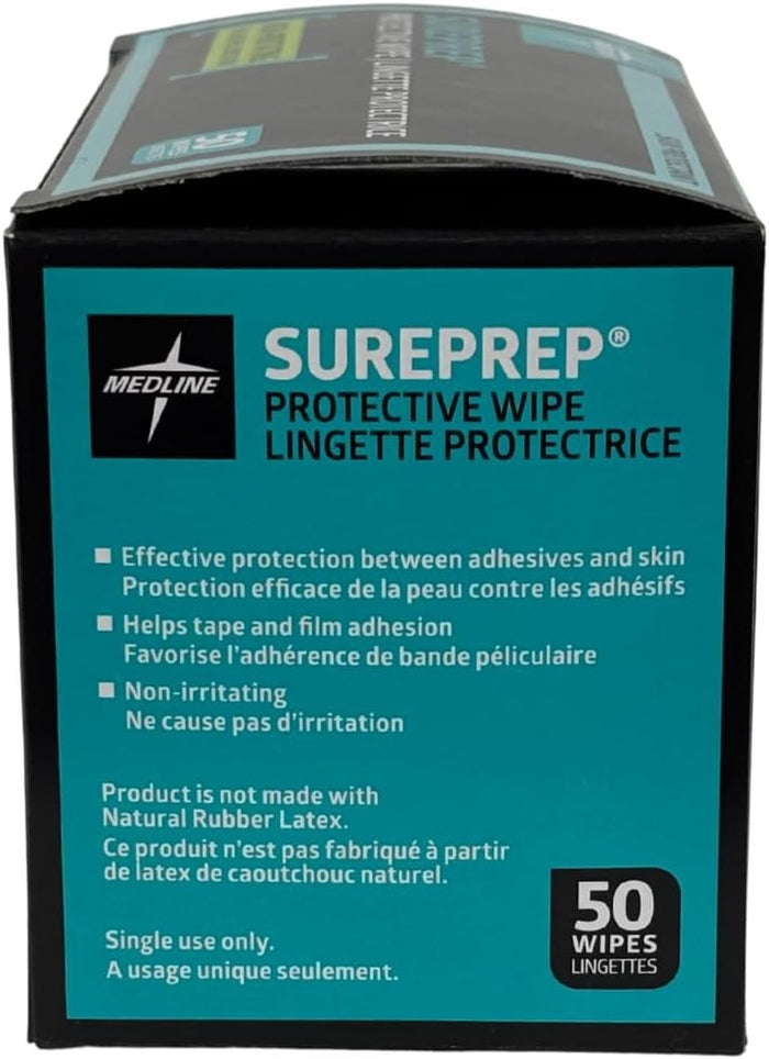 Medline SurePrep Skin Barrier Wipes