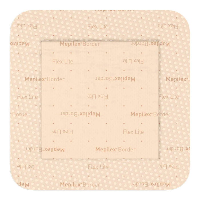 Mepilex Border Flex Lite Thin Foam Dressing, Square Sterile Bordered — 3" x 3"