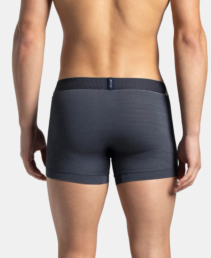Microfiber Mesh Elastane Stretch Performance Trunk with StayDry Technology - True Navy