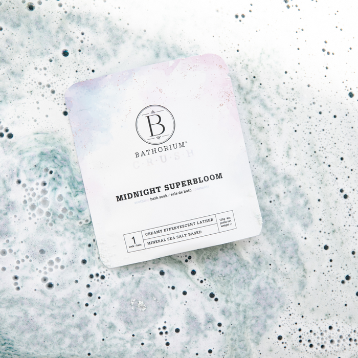 Bathorium-Midnight Superbloom Crush Bath Soak-