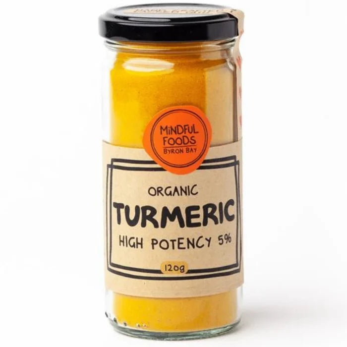 Mindful Foods Turmeric (High Potency 5%) 120g