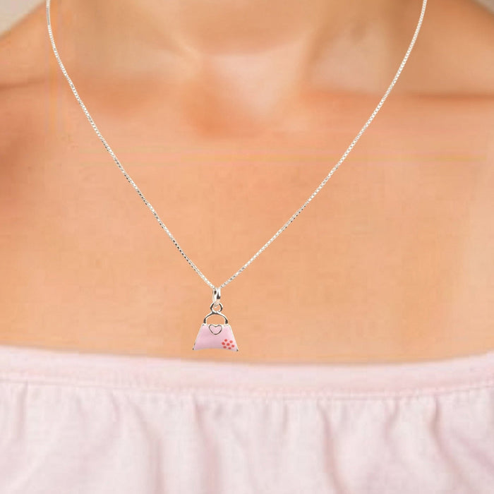Mini Pink Handbag Pendant