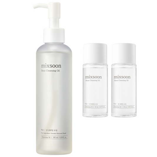 mixsoon Bean Cleansing Oil Bonus Mini Set ( 195ml + 20ml*2 )