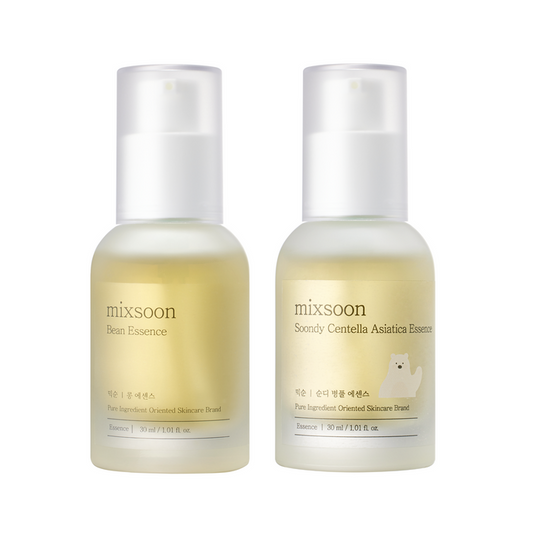 mixsoon Glow & Calm Essence Duo / Bean Essence 30ml + Soondy Centella Asiatica Essence 30ml