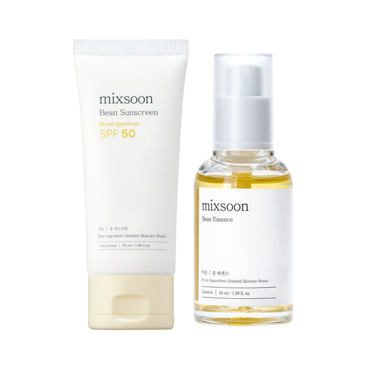mixsoon Hydrate & Protect Duo / Bean Essence 50ml + Bean Sunscreen 50ml