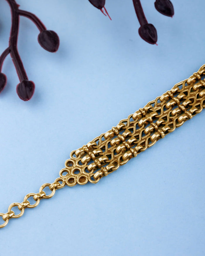 Mizoya Intricate Jali Versatile Choker