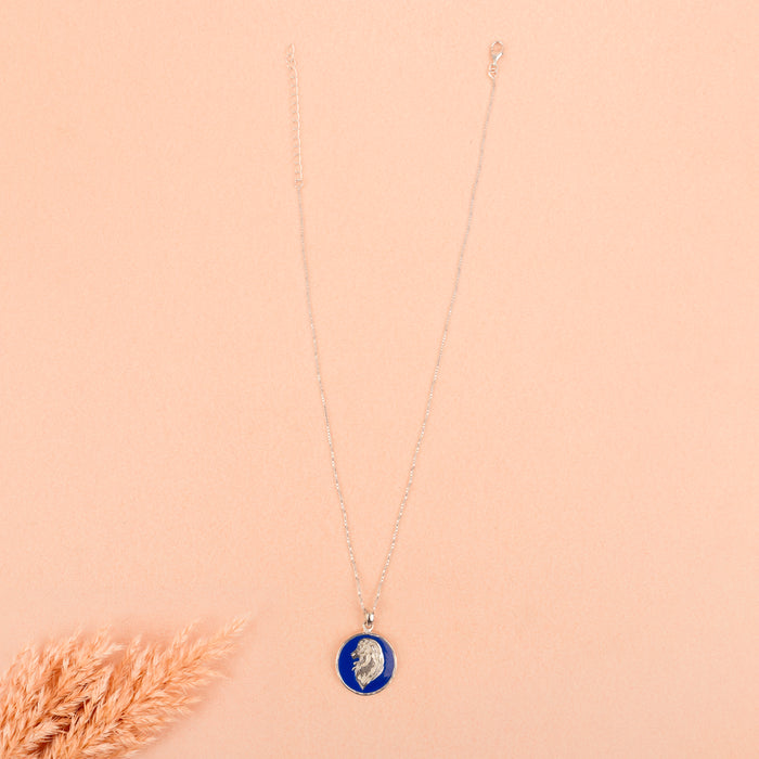 Mizoya Lion Crest Necklace