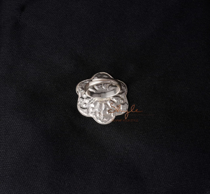 Moh Chitai Art Flower Ring