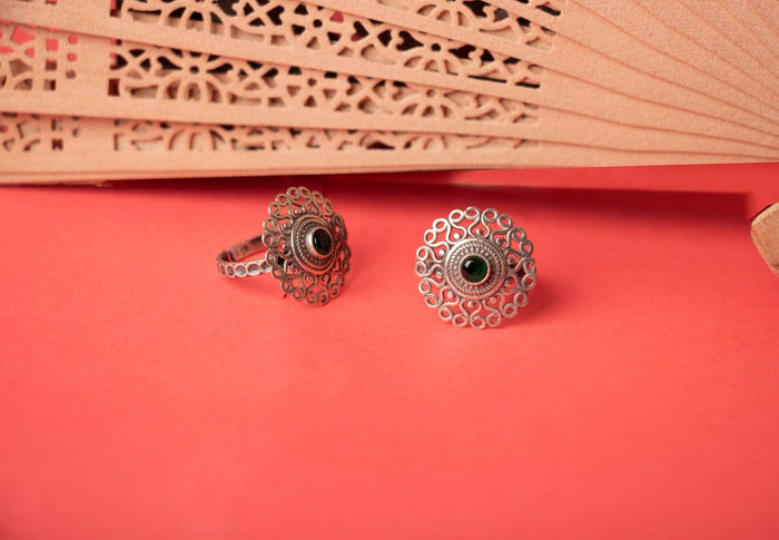 Moh Fine Carved Versatile Toe ring