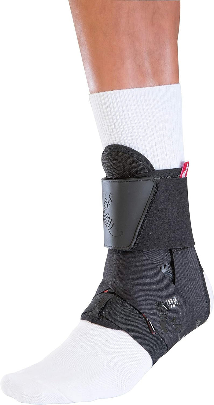 Mueller Lace-Up Ankle Support with Straps, One Size Fits Most - 42037-Single - LL Medico