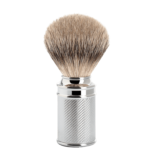 MUHLE 091M89 Traditional Chrome Silvertip Badger Shaving Brush