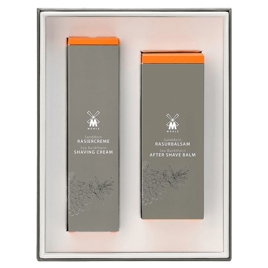MUHLE MPSSD Shave Care Sea Buckthorn Set Incl. shaving cream and aftershave balm